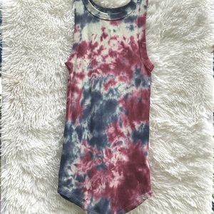 📚4/$20 NWOT | A NEW DAY |  tie dye ribbed tank